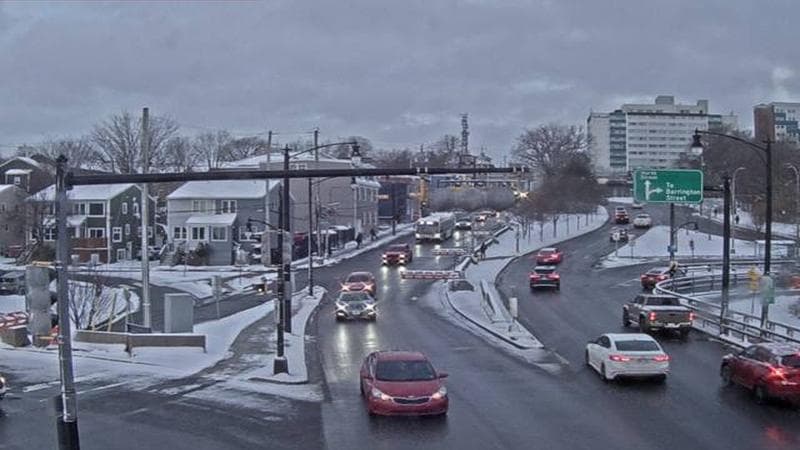 Mac Donald Bridge - Dartmouth bound