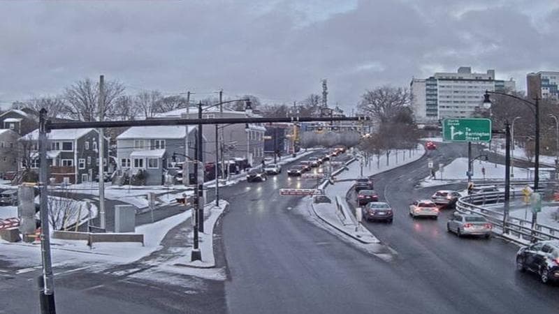 Mac Donald Bridge - Dartmouth bound