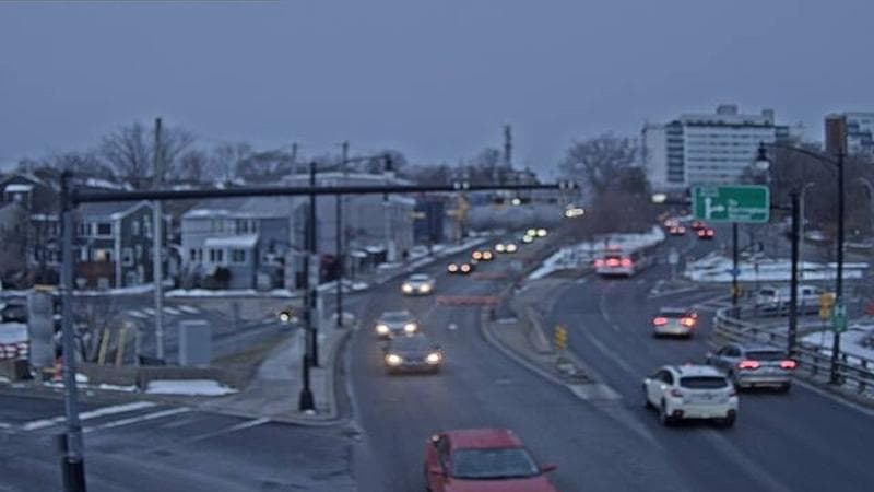 Mac Donald Bridge - Dartmouth bound