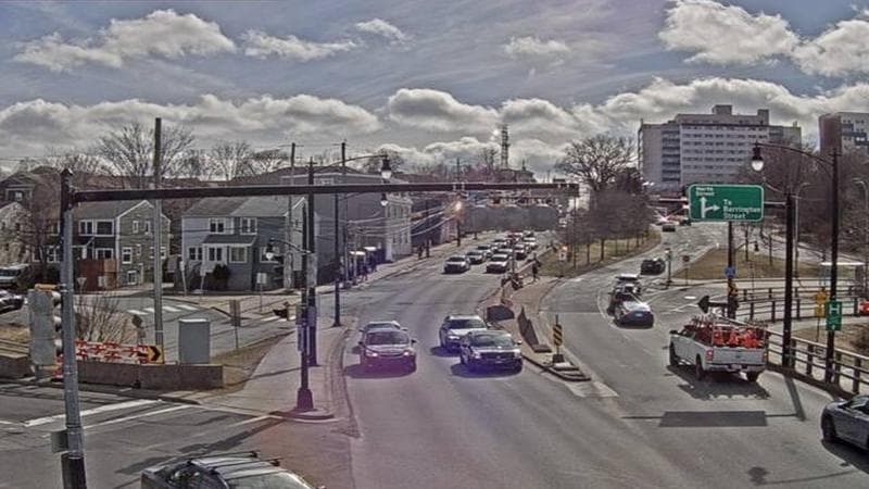 Mac Donald Bridge - Dartmouth bound