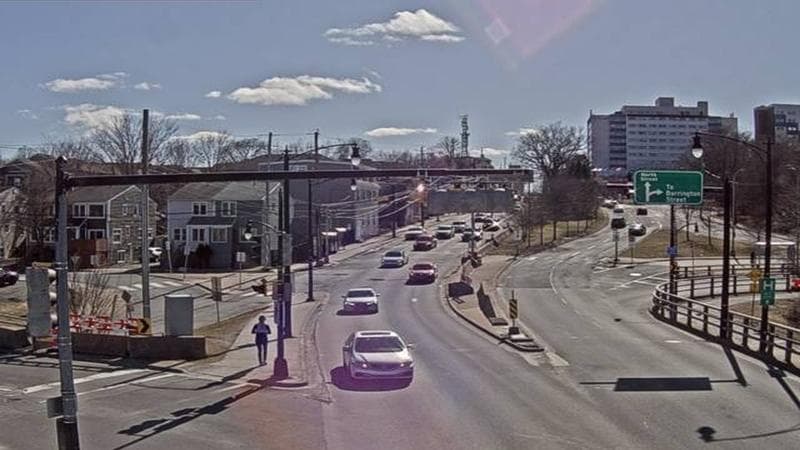 Mac Donald Bridge - Dartmouth bound