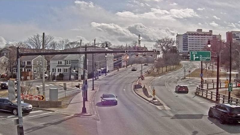Mac Donald Bridge - Dartmouth bound