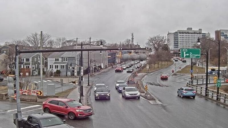 Mac Donald Bridge - Dartmouth bound