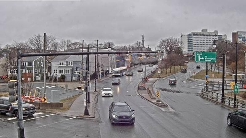Mac Donald Bridge - Dartmouth bound