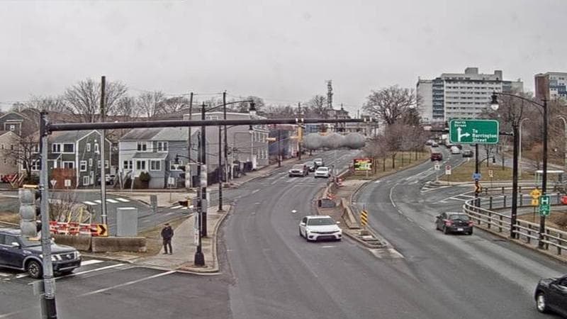 Mac Donald Bridge - Dartmouth bound