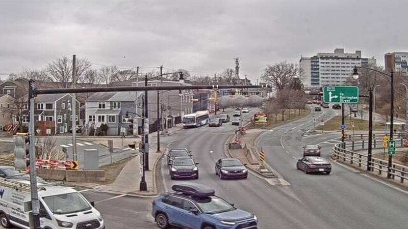 Mac Donald Bridge - Dartmouth bound