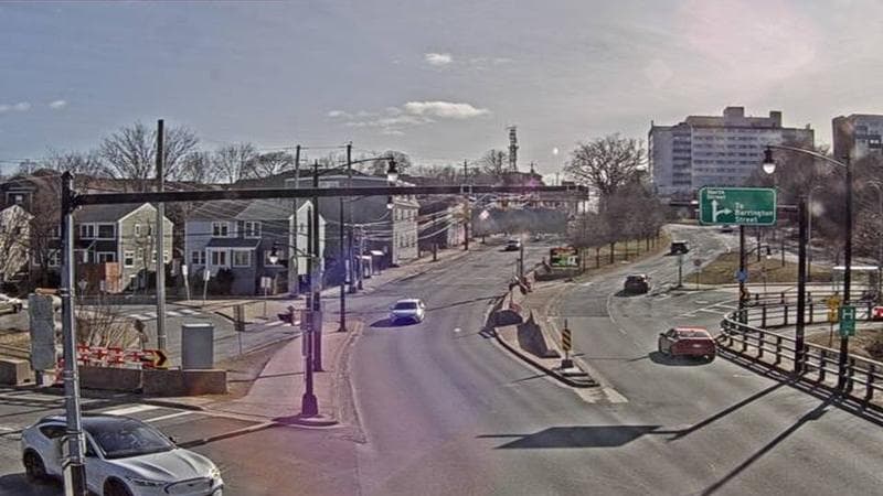 Mac Donald Bridge - Dartmouth bound