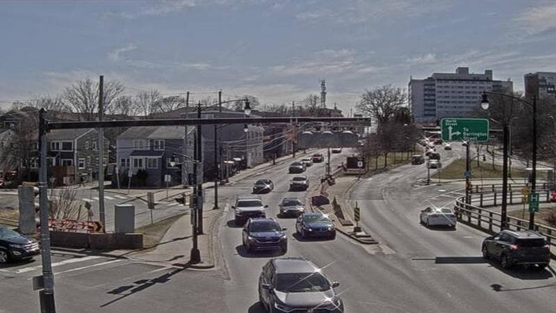 Mac Donald Bridge - Dartmouth bound