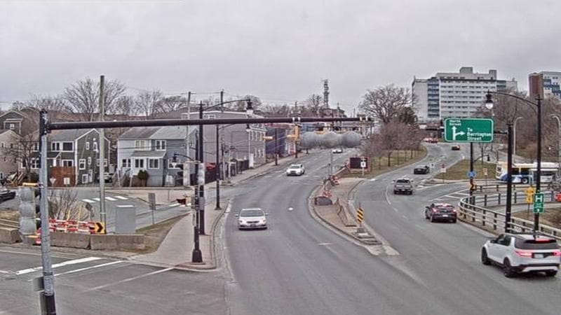 Mac Donald Bridge - Dartmouth bound