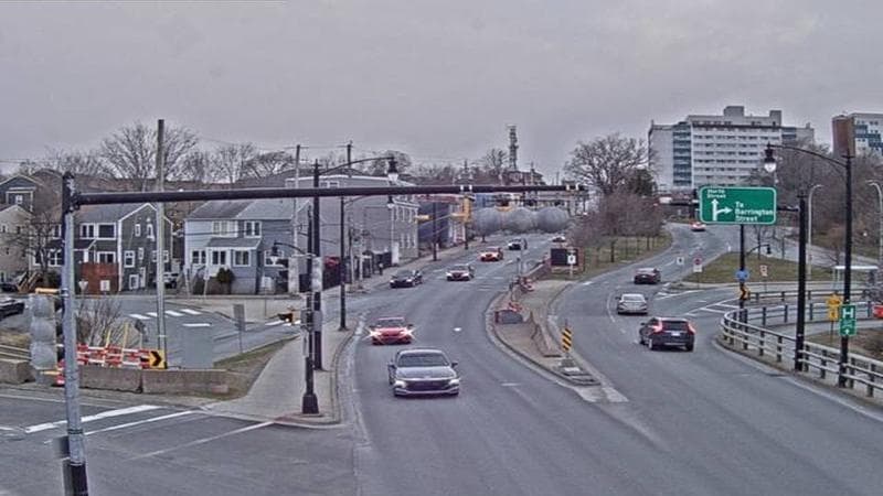 Mac Donald Bridge - Dartmouth bound