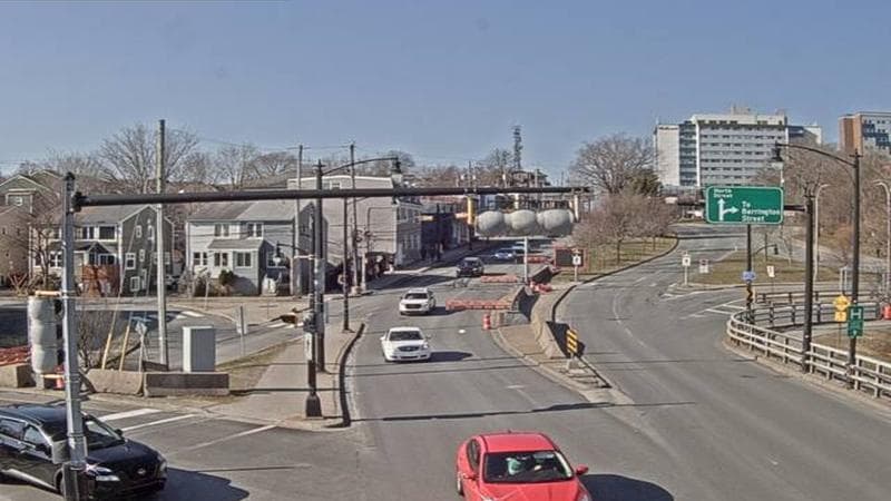 Mac Donald Bridge - Dartmouth bound