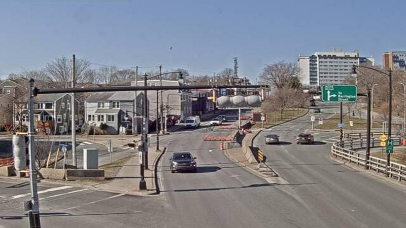 Mac Donald Bridge - Dartmouth bound