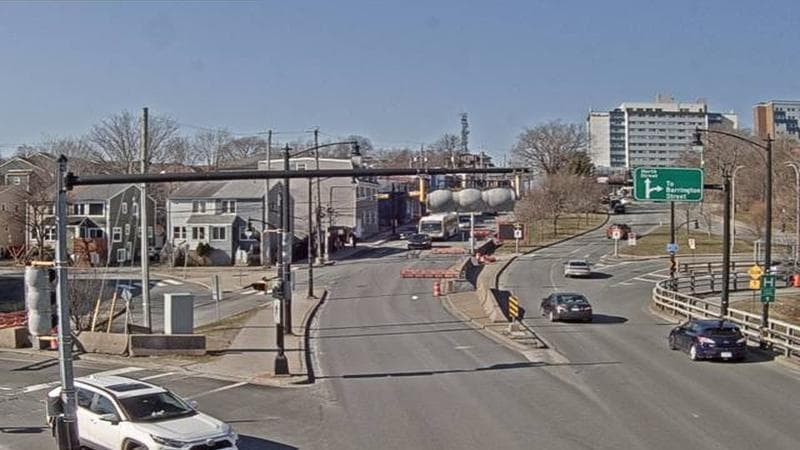 Mac Donald Bridge - Dartmouth bound