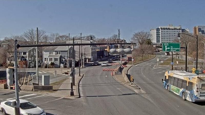 Mac Donald Bridge - Dartmouth bound