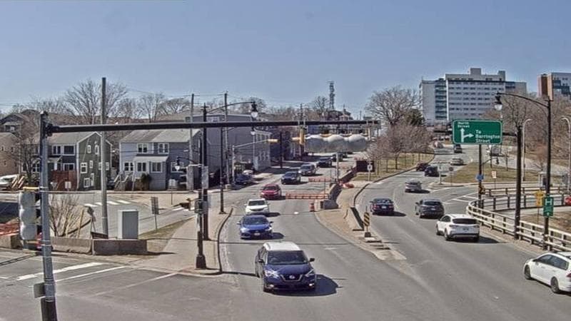 Mac Donald Bridge - Dartmouth bound