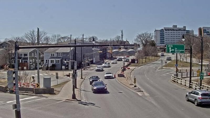 Mac Donald Bridge - Dartmouth bound