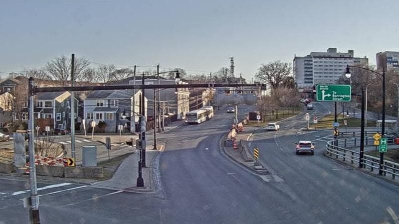 Mac Donald Bridge - Dartmouth bound