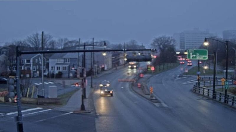 Mac Donald Bridge - Dartmouth bound