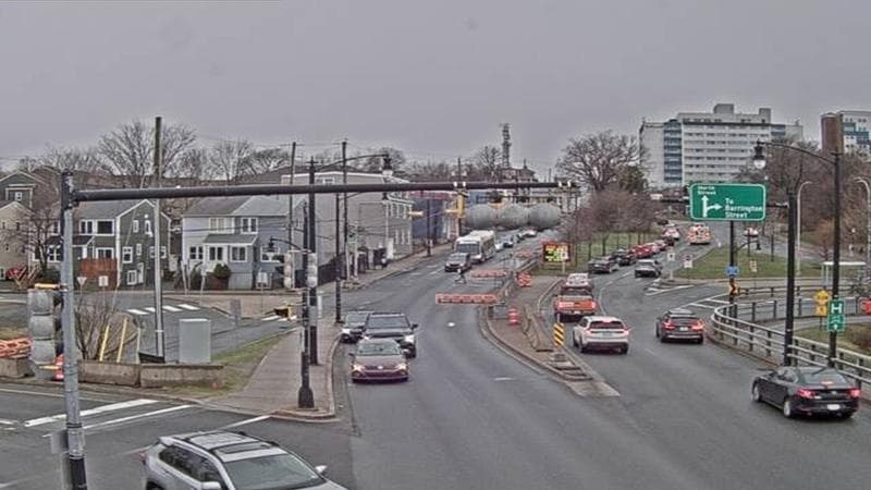 Mac Donald Bridge - Dartmouth bound