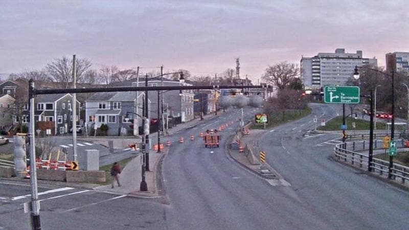 Mac Donald Bridge - Dartmouth bound
