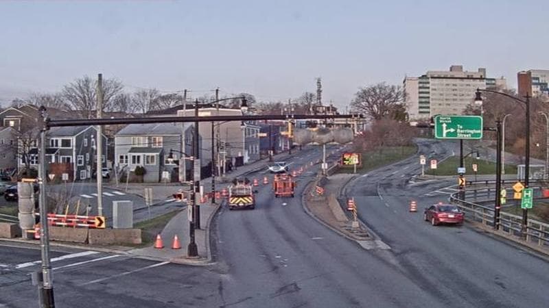 Mac Donald Bridge - Dartmouth bound