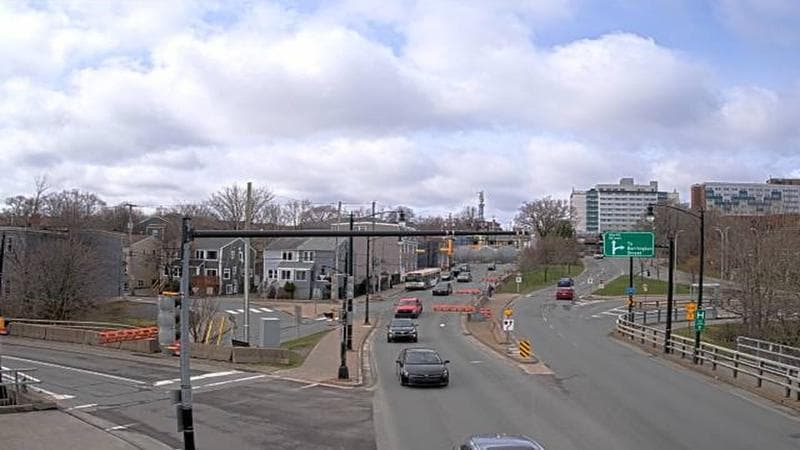 Mac Donald Bridge - Dartmouth bound