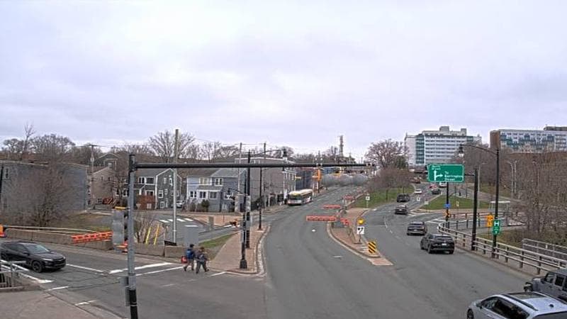 Mac Donald Bridge - Dartmouth bound
