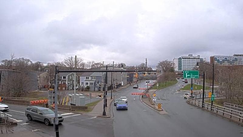 Mac Donald Bridge - Dartmouth bound