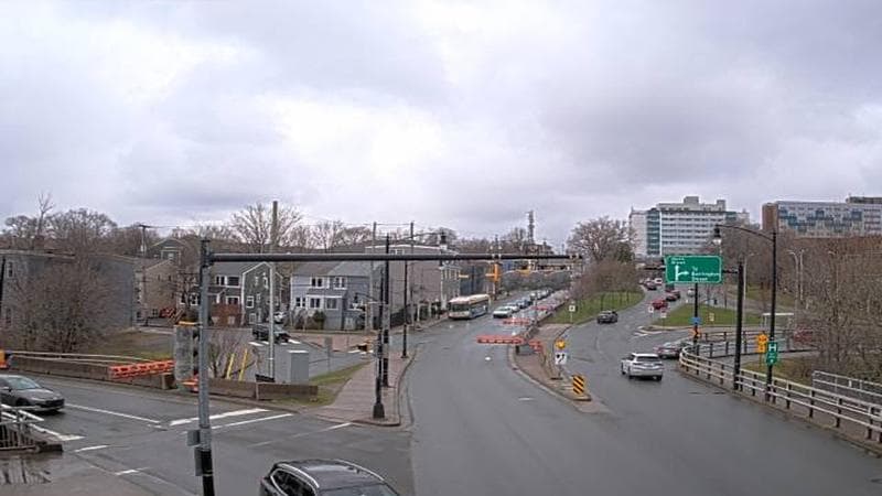 Mac Donald Bridge - Dartmouth bound