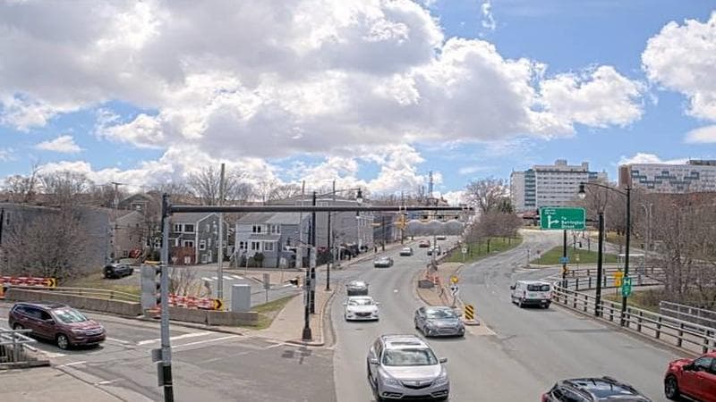Mac Donald Bridge - Dartmouth bound