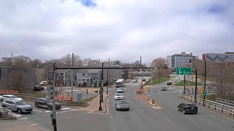 Mac Donald Bridge - Dartmouth bound