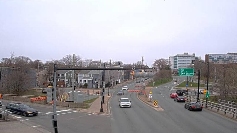 Mac Donald Bridge - Dartmouth bound