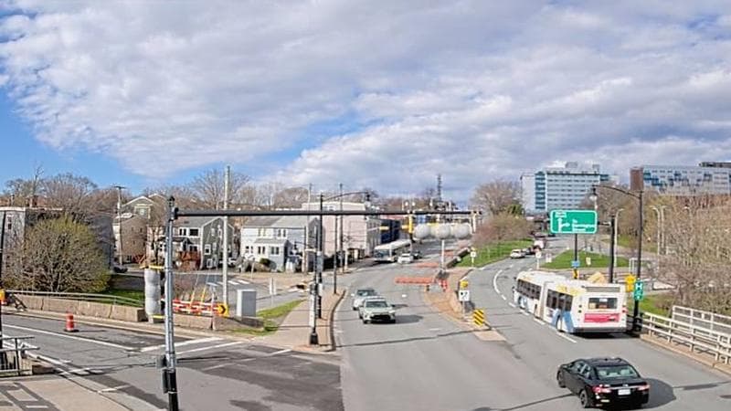 Mac Donald Bridge - Dartmouth bound