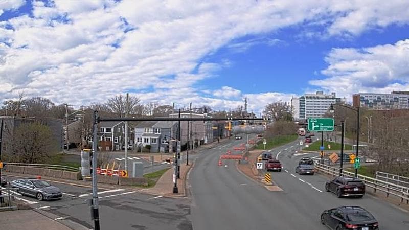 Mac Donald Bridge - Dartmouth bound