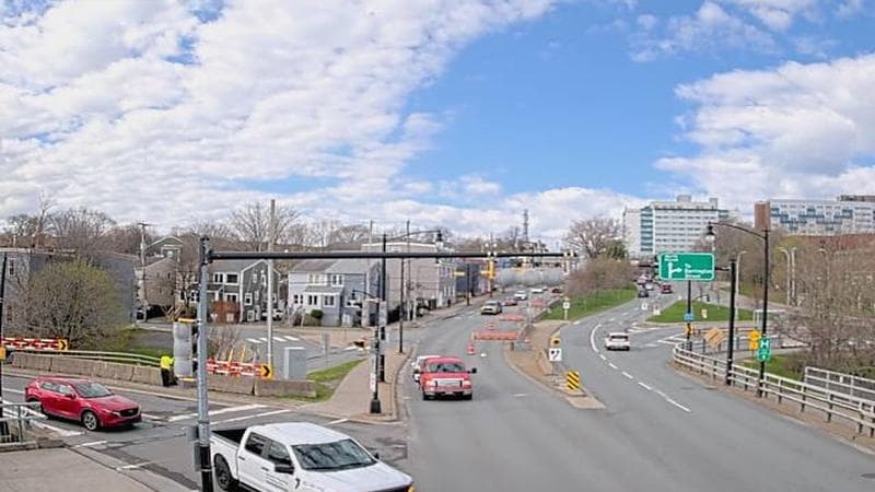 Mac Donald Bridge - Dartmouth bound