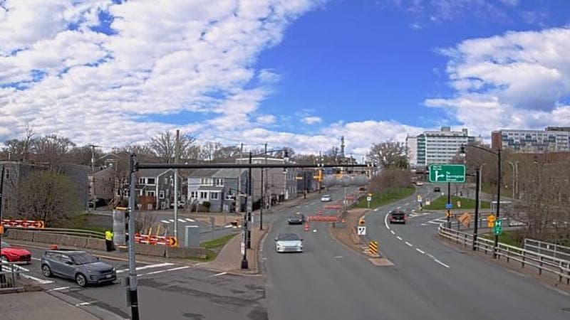 Mac Donald Bridge - Dartmouth bound