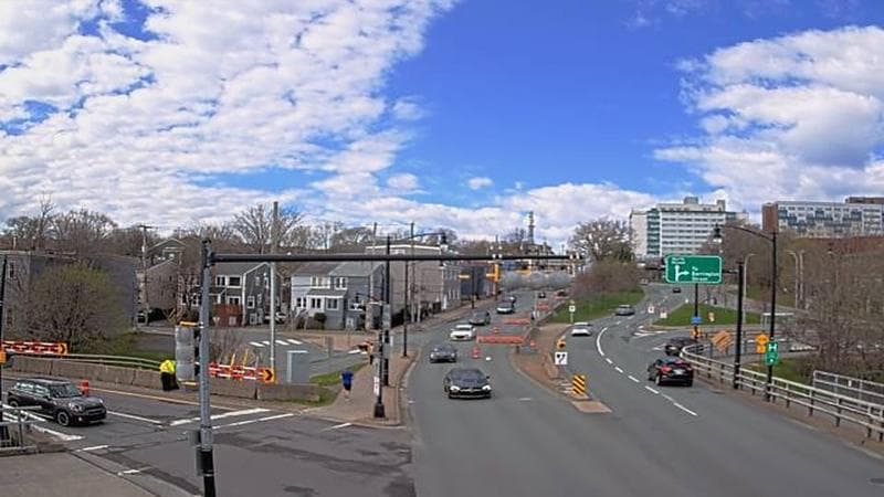 Mac Donald Bridge - Dartmouth bound
