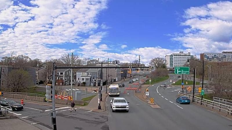 Mac Donald Bridge - Dartmouth bound