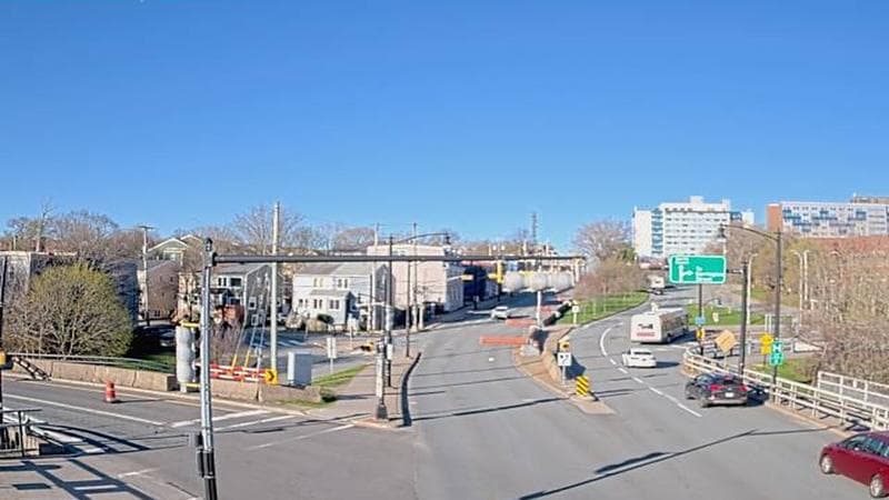 Mac Donald Bridge - Dartmouth bound