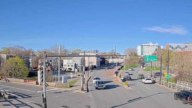 Mac Donald Bridge - Dartmouth bound