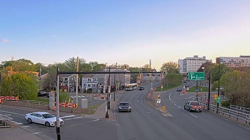 Mac Donald Bridge - Dartmouth bound