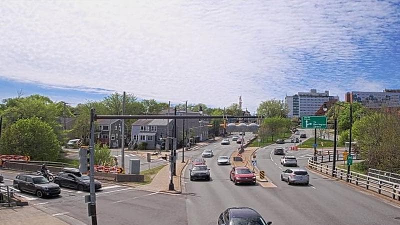 Mac Donald Bridge - Dartmouth bound