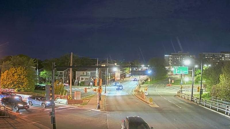 Mac Donald Bridge - Dartmouth bound