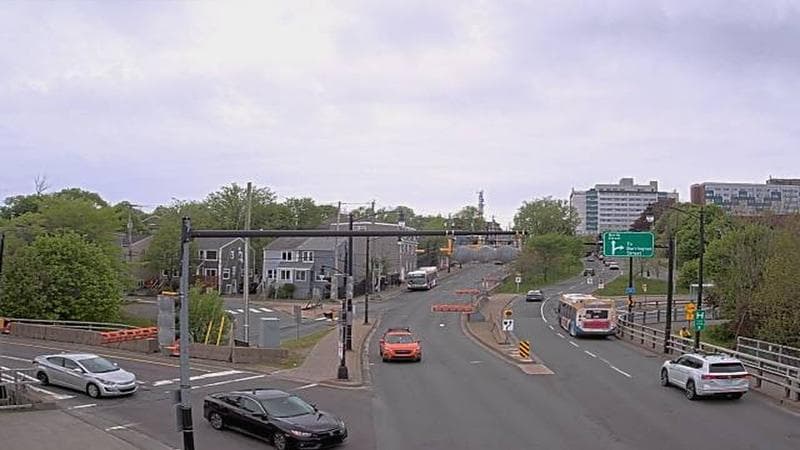 Mac Donald Bridge - Dartmouth bound