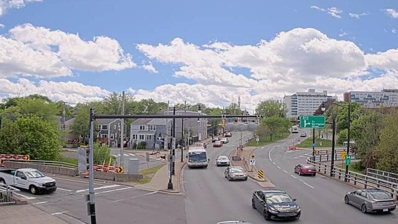 Mac Donald Bridge - Dartmouth bound