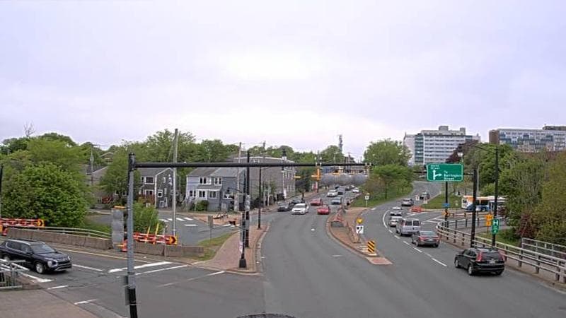 Mac Donald Bridge - Dartmouth bound