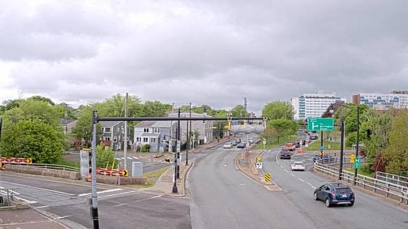 Mac Donald Bridge - Dartmouth bound