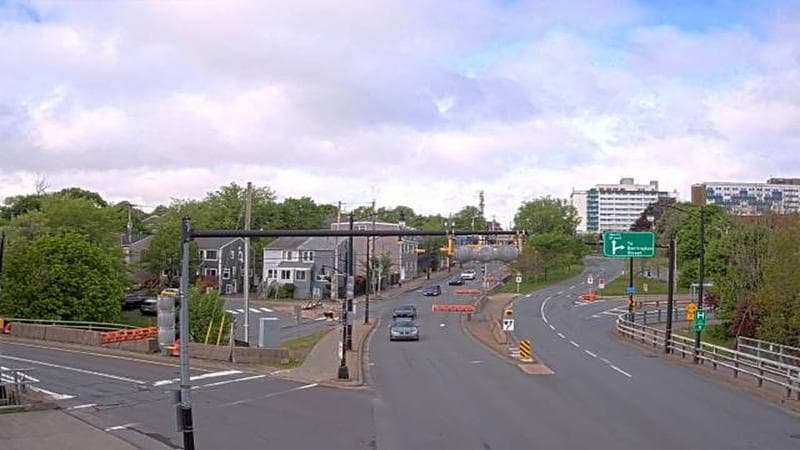 Mac Donald Bridge - Dartmouth bound