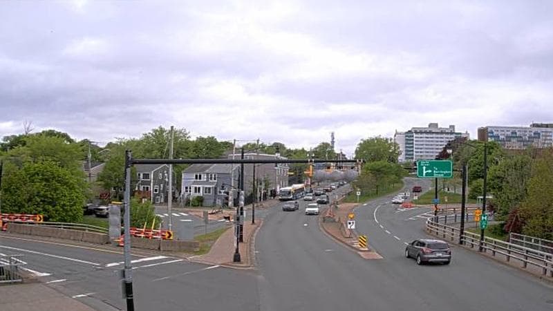 Mac Donald Bridge - Dartmouth bound