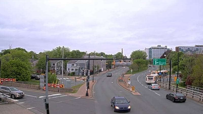Mac Donald Bridge - Dartmouth bound